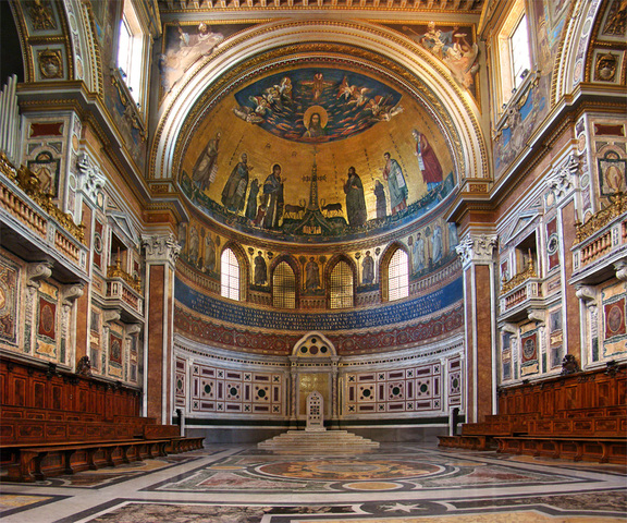 Moved to Basilica of St. John Lateran
