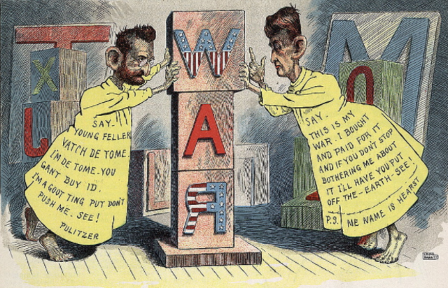 Yellow Press Began to Shape American Public Opinion with Respect to Cuba's Civil War