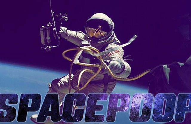 The first human to float around in space.