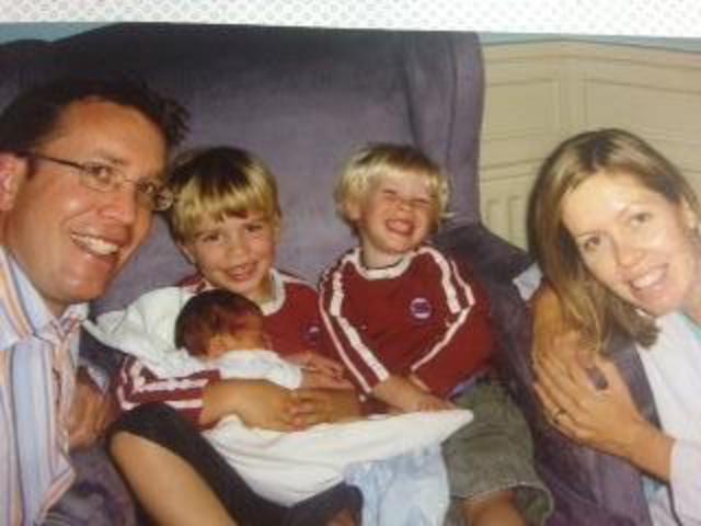 My little sister was born.