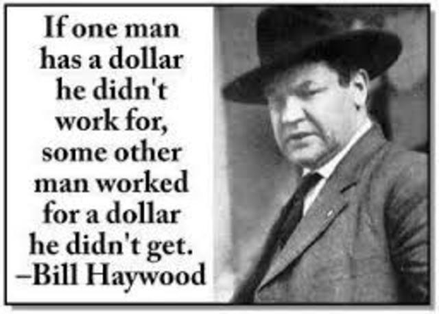 Big Bail Haywood and the IWW