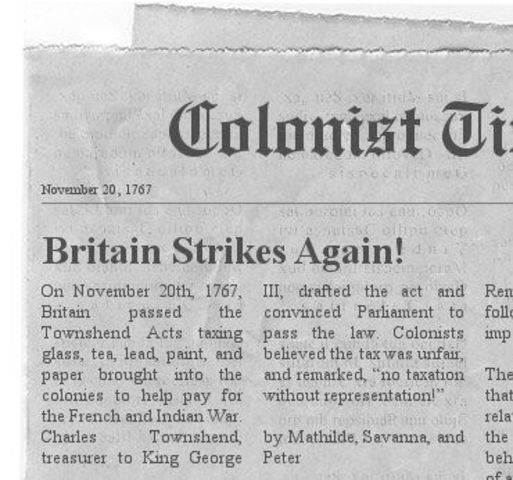 Townshend Revenue Acts