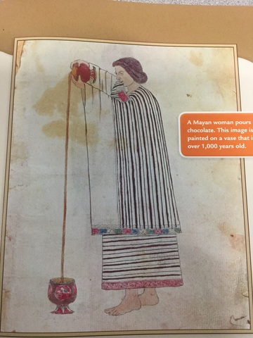 The first chocolate drink