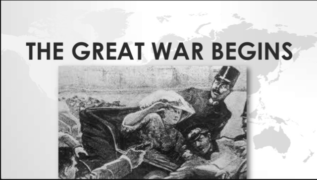 Great War begins