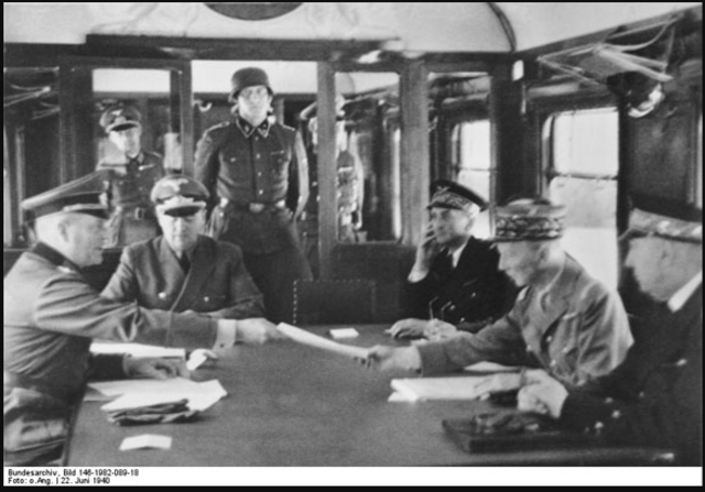 Germany signs armistice