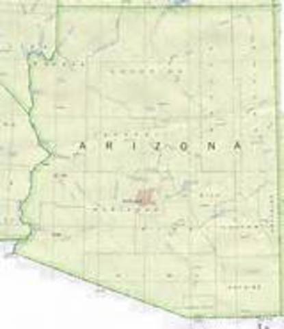 Hace ocho anos que` me mude` a arizona.