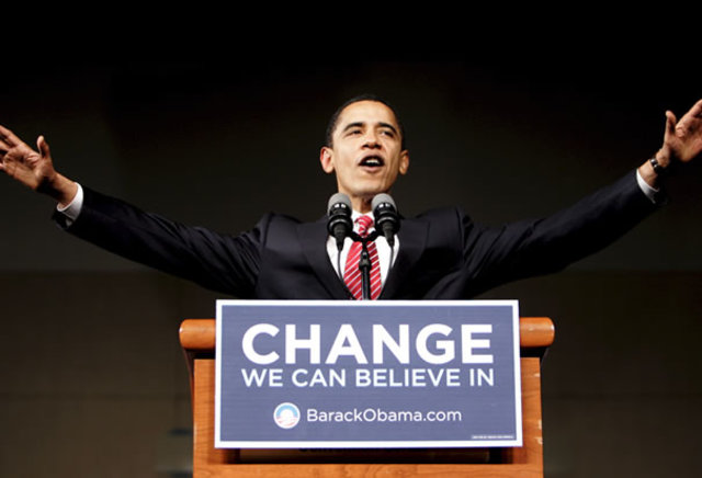 Barack Obama was elected as first black president
