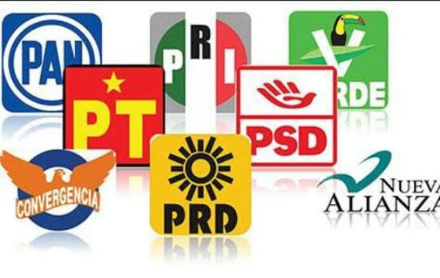 Formacion de partidos politicos en Mexico (PAN, PRI, PRD, PVEM, etc...)