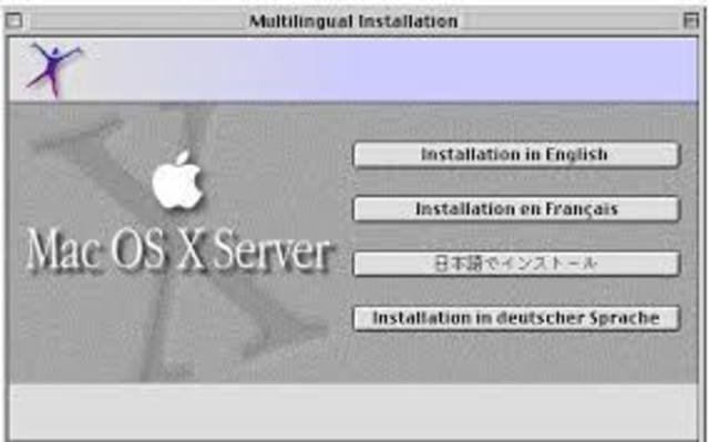Mac OS X Server 1.0 (Rhapsody)