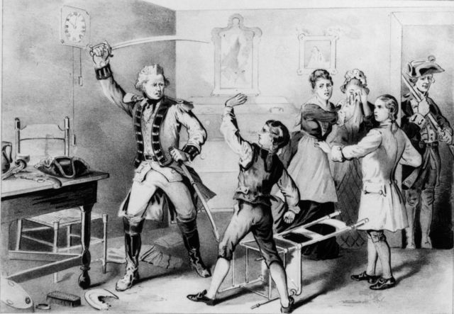 Jackson enlists in the Revolutionary Army