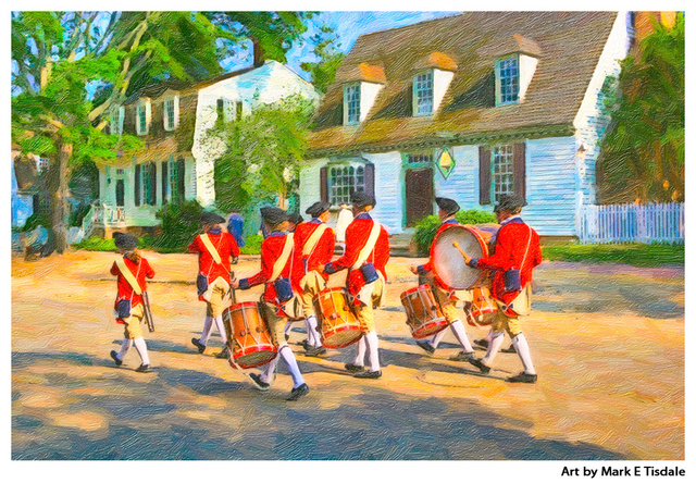 First American Military Band in the Colonies