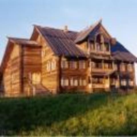 Russian wooden house