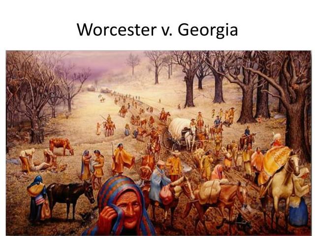 Worcester V.S Georgia