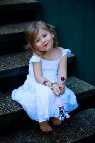 The child as an angel