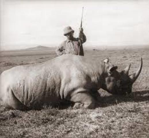 Roosevelt Leaves Presidency and Begins a Journey to Africa