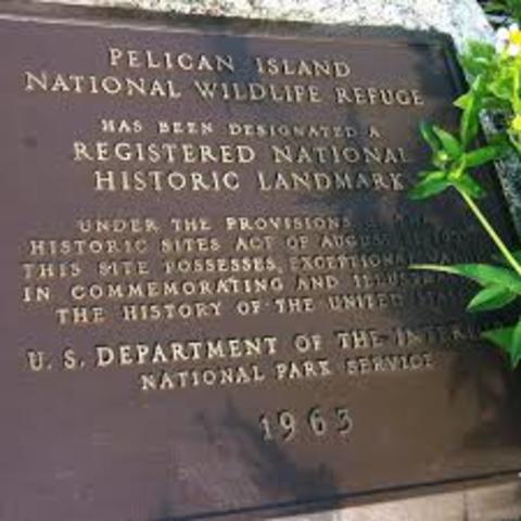 Pelican Island, Florida named first national wildlife refuge