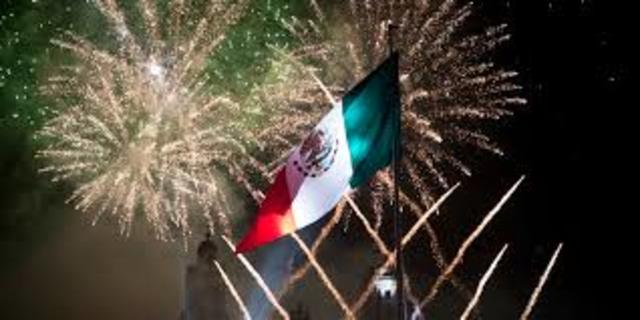 Mexican War of Independence ends