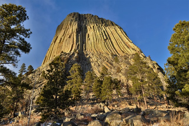 Devil's Tower Wyoming.