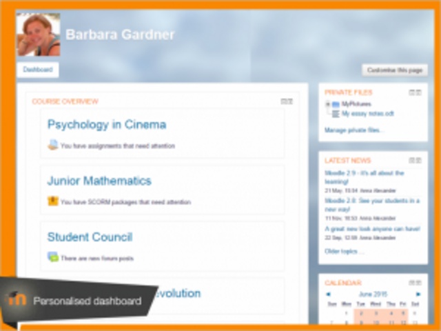 Moodle 2.3