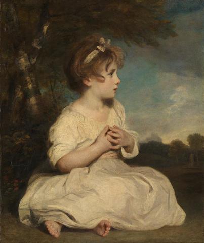 Sir Joshua Reynolds painted The Age of Innocence