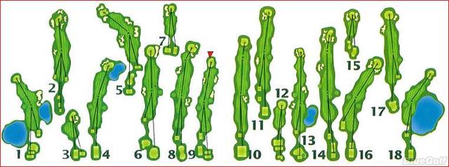 St Andrews Golf course reduced the number of holes played from 22 to 18