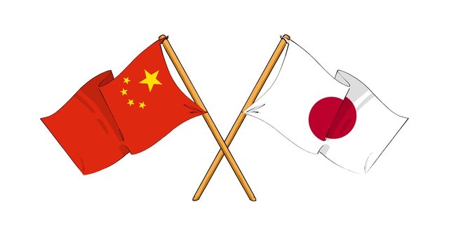 China and Japan were the first to make an international team in the sport: soccer