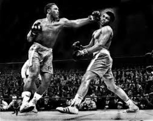 Muhammad Ali Vs Frazier at Madison Square Garden