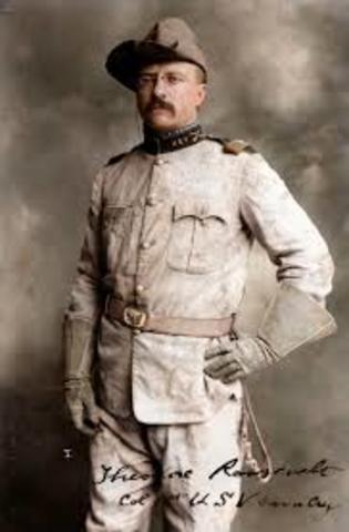 Theodore Roosevelt is born