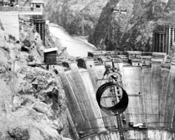 Hoover Dam Construction