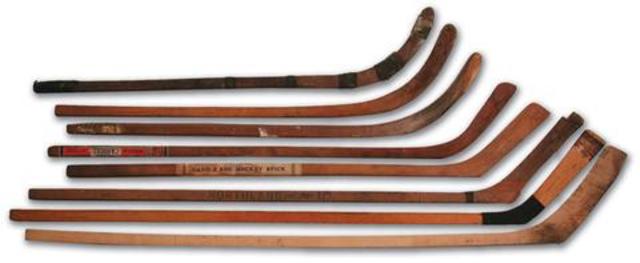 The first hockey stick