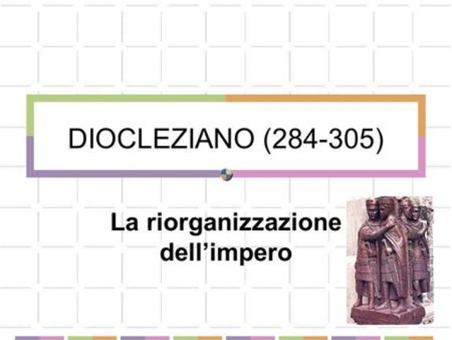 Diocleziano rinuncia al potere e si ritira.