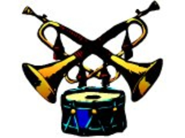 Trumpets and Drums Call Out Signals