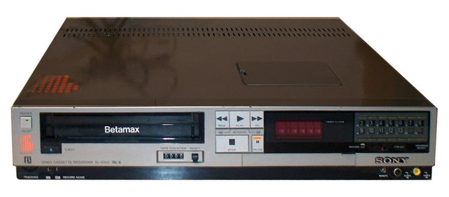 Dejá de ser producido el formato Betamax