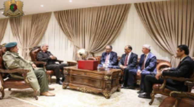 Marzouk meets Haftar