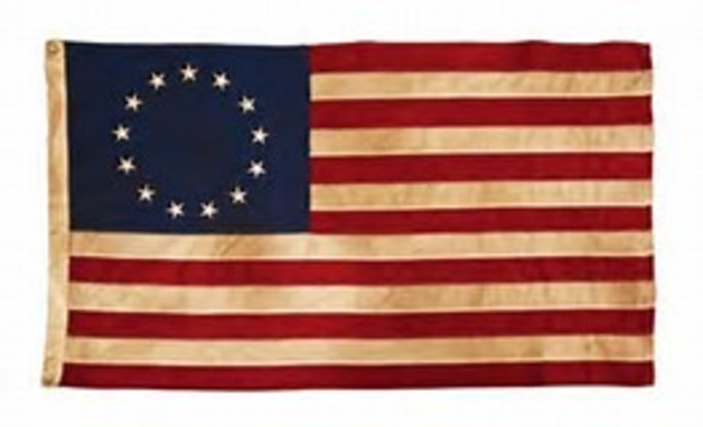 The First American Flag