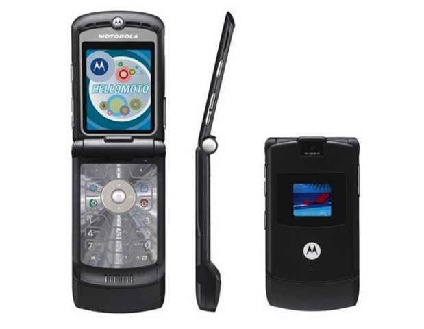 Onceavo celular de la historia: Motorola V3