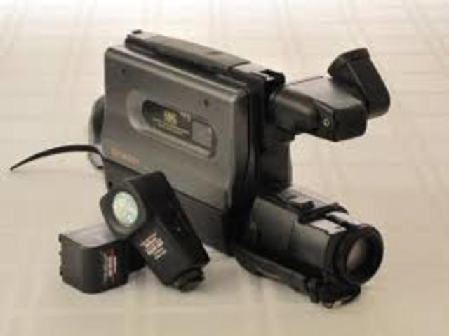 cámaras de vídeo en el formato VHS