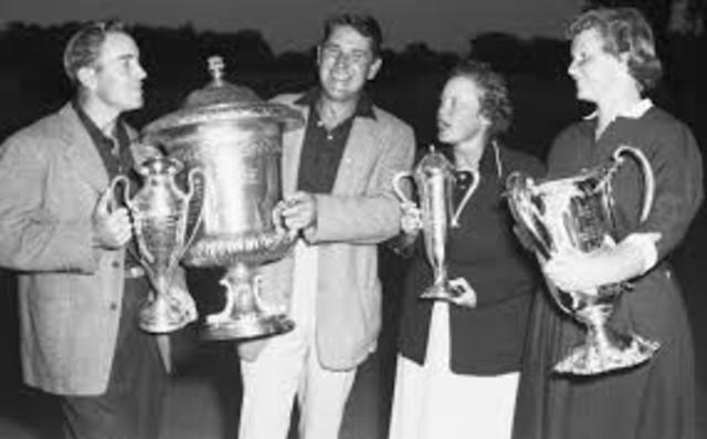 The World Championship of Golf becomes the first nationally televised golf tournament in the USA.