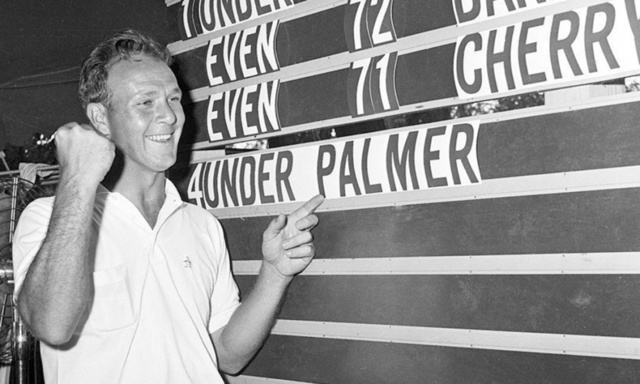 Legend Arnold Palmer wins a total of 8 tour events in 1960