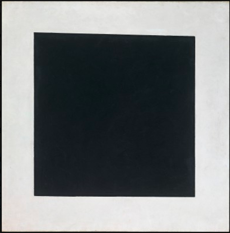 El Suprematismo, Malevich Cuadrado Negro en Fondo Blanco