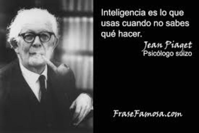 Jean William Fritz Piaget (9 de agosto de 1896-Ginebra, 16 de septiembre de 1980)