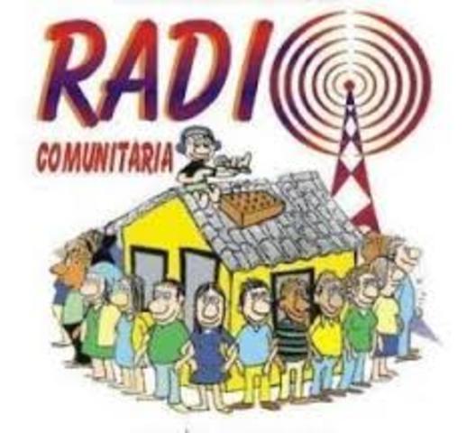 Emisoras comunitarias
