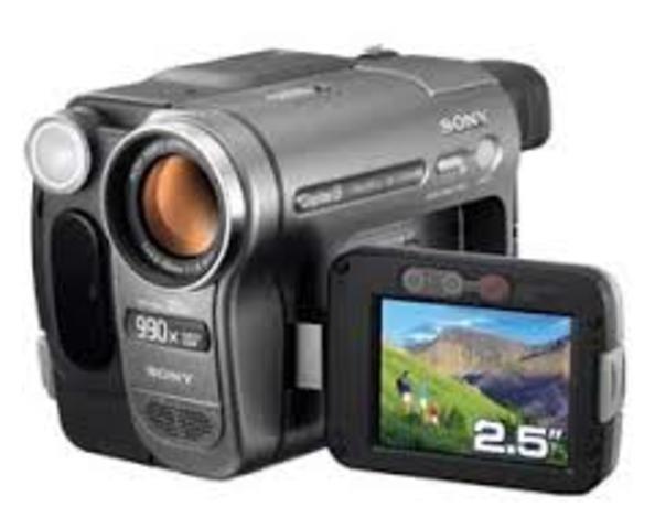 Cámara de video con disco duro