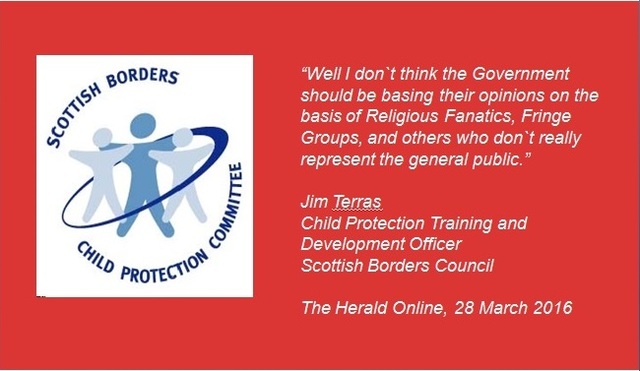 Not very ‘professional’ for a trainer of Named Persons