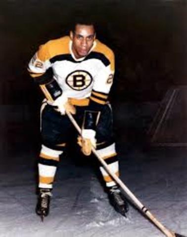 Willie O' Ree Becomes The First Black Player In The NHL