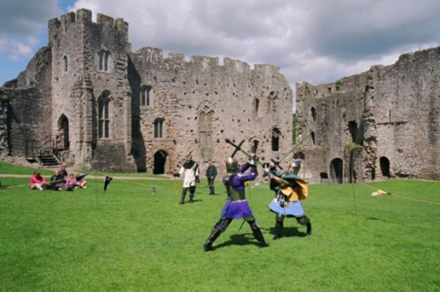 The knight castle. England.