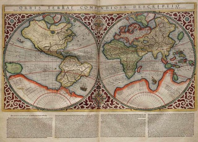 Gerardus Mercator publishes first projection for navigation