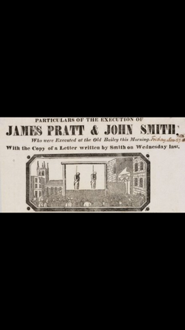 Execution of James Pratt and John Smith