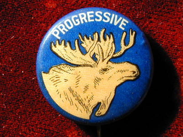 Runs for presidency, unsuccessfully for Bull-Moose Party