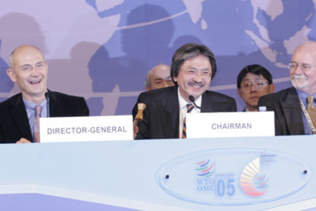 La Sexta Conferencia Ministerial de la OMC